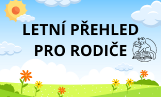 Letní přehled pro rodiče 2025
